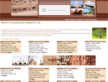 Tablet Screenshot of aihindia.com